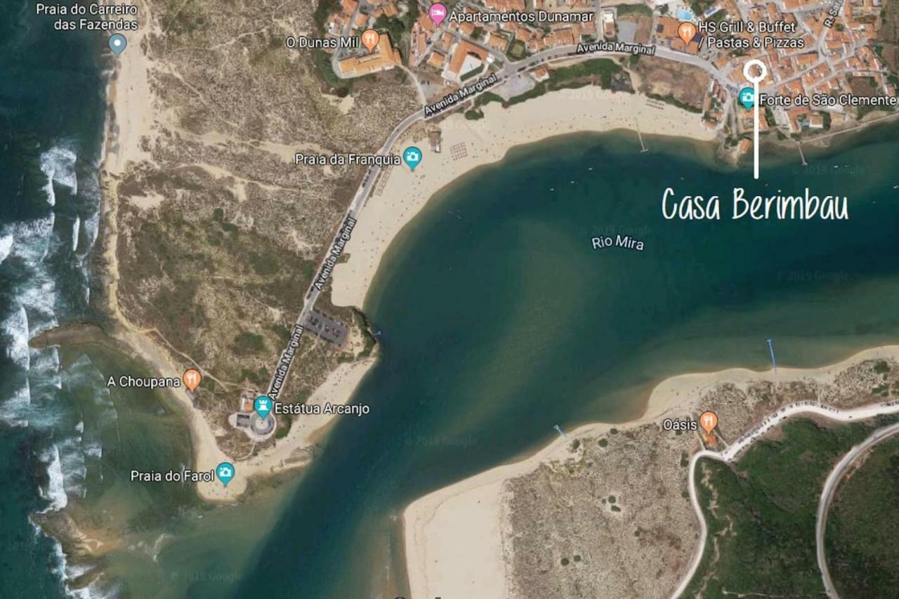 Casa Berimbau Villa Vila Nova de Milfontes Exteriör bild